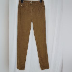 Boden Corduroy Slim Straight Jeans - Size 4